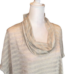 JENNIFER LOPEZ Sexy Cowl Neck Tee Size XS